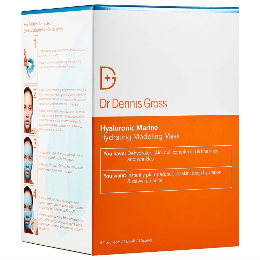 DrDennis Gross hylauronic  modeling mask